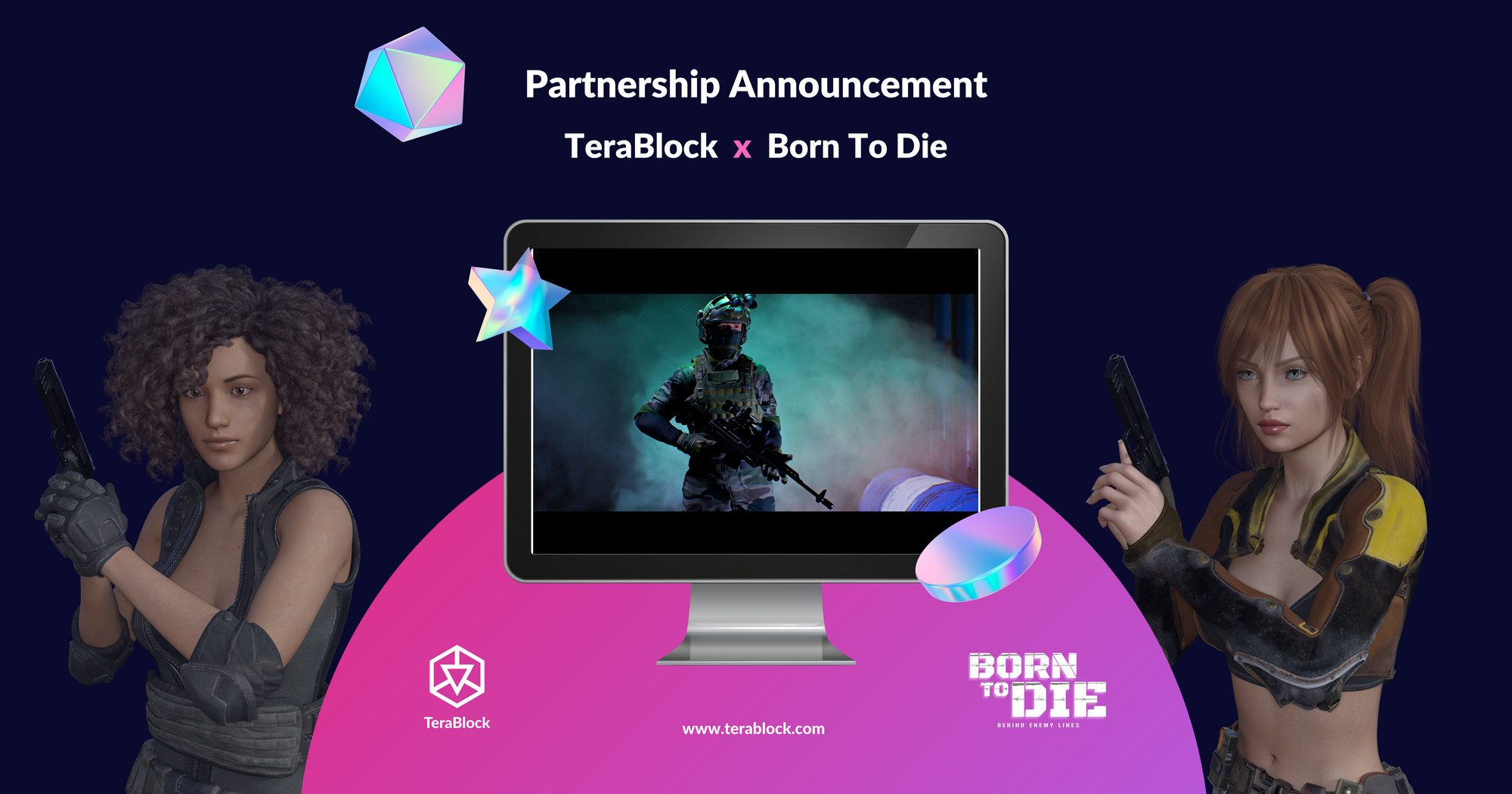 TeraBlock X BornToDie: TeraBlock and Born To Die Partner to Revolutionise Blockchain Gaming